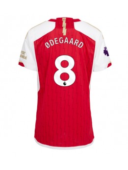 Ženski Nogometna dresi replika Arsenal Martin Odegaard #8 Domači 2023-24 Kratek rokav